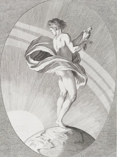 Vue, 1730-65. Créateurs : Caylus, Anne-Claude-Philippe de, Etienne Fessard - Anne Claude Philippe de Caylus, Etienne Fessard