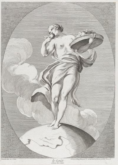 Goût, 1730-65. Créateurs: Caylus, Anne-Claude-Philippe de, Étienne Fessard - Anne Claude Philippe de Caylus, Etienne Fessard