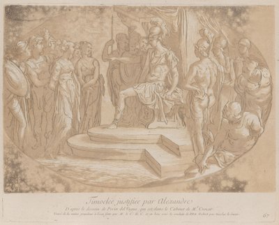 Alexandre le Grand libérant Timoclée, ca. 1729-40 - Anne Claude Philippe de