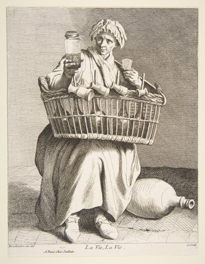 Vendeur de brandy - Anne Claude Philippe de Caylus