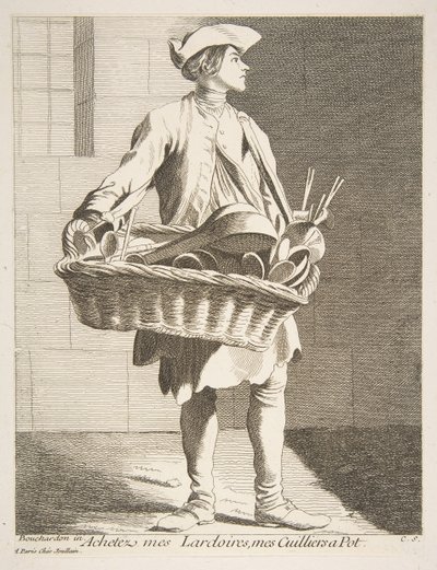 Marchand de Vaisselle, 1746 - Anne Claude Philippe de Caylus