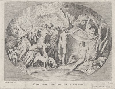 Diane au bain après être revenue de la chasse, vers 1730-1760 - Anne Claude Philippe de Caylus