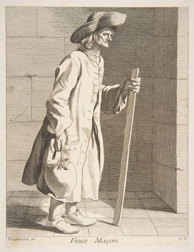 Vieux maçon, 1737 - Anne Claude Philippe de Caylus