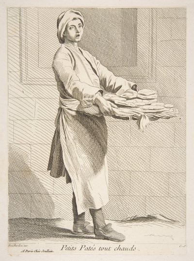 Vendeur de pâtisseries - Anne Claude Philippe de Caylus
