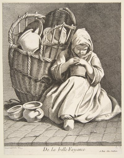 Marchand de poteries - Anne Claude Philippe de Caylus
