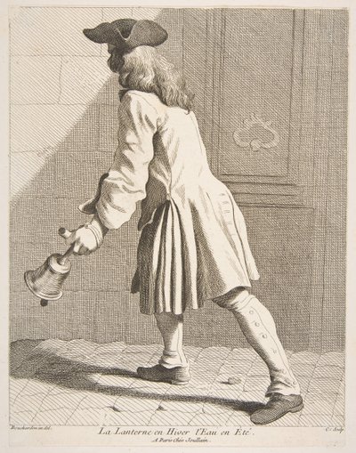 La lanterne en hiver, l