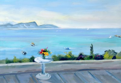 Une terrasse avec vue sur la mer - Anne Durham