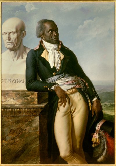 Révolution française : Portrait de Jean Baptiste Belley, Député de Saint-Domingue à la Convention (1747-1805) - Anne Louis Girodet de Roucy Trioson