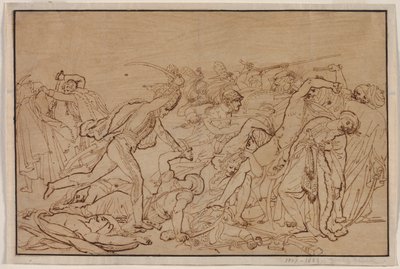 Étude pour La Révolte du Caire - Anne Louis Girodet de Roucy Trioson