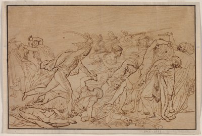 Étude pour La Révolte du Caire - Anne Louis Girodet de Roucy Trioson