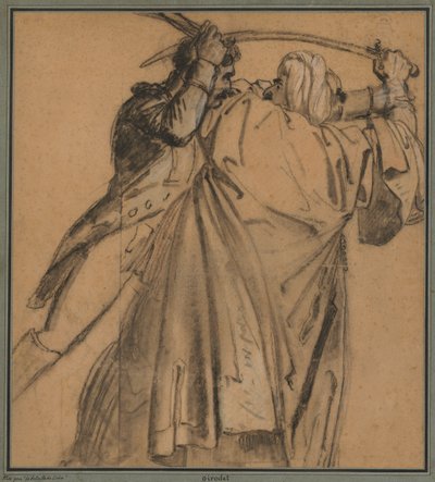 Deux Arabes, pour La Révolte du Caire, vers 1810 - Anne Louis Girodet de Roucy Trioson