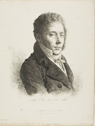 Portrait de Coupin de la Couperie - Anne Louis Girodet de Roussy Trioson