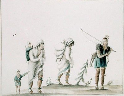 Famille indienne, c.1807 - Anne Marguerite Hyde de Neuville