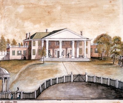 Maison du Président James Madison à Montpelier, Virginie - Anne Marguerite Hyde de Neuville