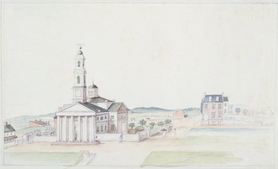 Église Saint-Jean, Place du Président, Washington D.C., juillet 1822 - Anne Marguerite Hyde de Neuville