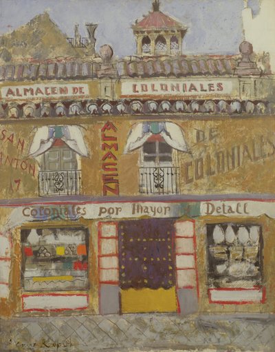 Une devanture de magasin, Grenade - Anne Redpath