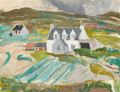 Cottages à Clachanish, Skye - Anne Redpath