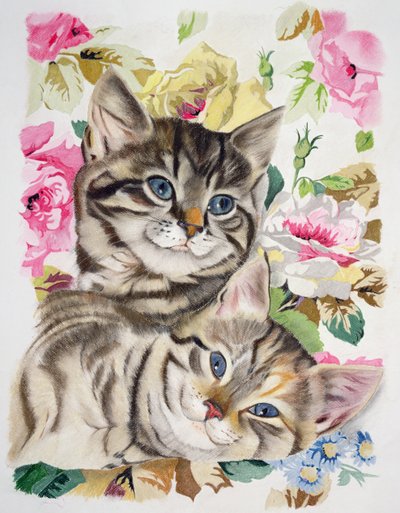 Deux chatons - Anne Robinson