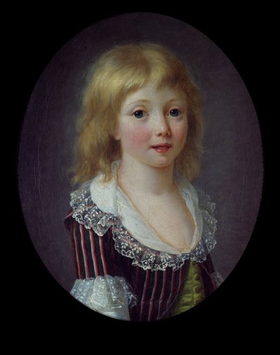 Un petit garçon de la famille Comminges - Anne Rosalie 1752 94 attr. to Filleul