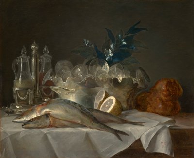 Nature morte au maquereau - Anne Vallayer-Coster