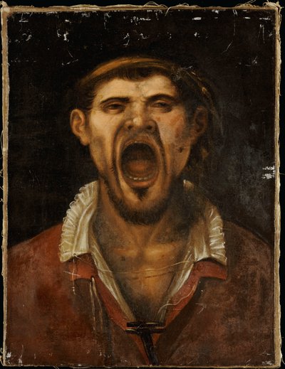 Un paysan criant - Annibale Carracci