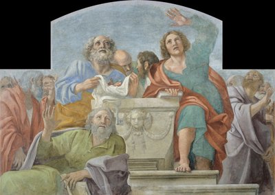 Apôtres autour du sépulcre vide, 1604-1607 - Annibale Carracci