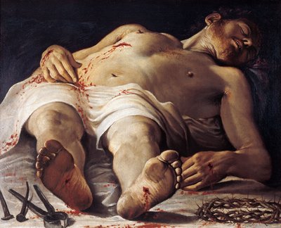 Christ mort - Annibale Carracci