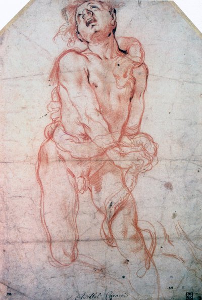 Étude de figure, 1560-1609 - Annibale Carracci