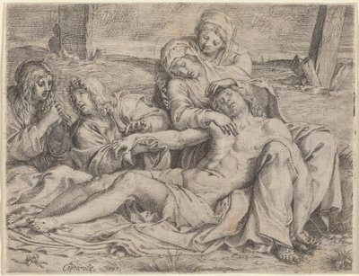 Pietà (le "Christ de Caprarola") - Annibale Carracci