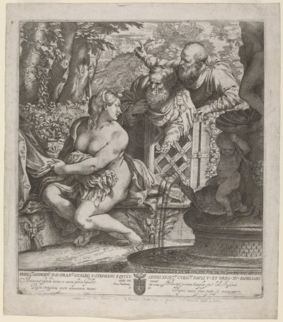 Suzanne et les vieillards - Annibale Carracci