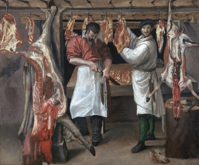 La boucherie - Annibale Carracci