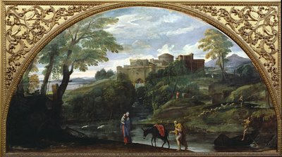 La fuite en Égypte - Annibale Carracci