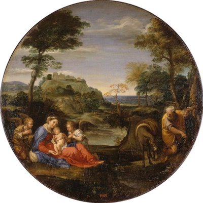 La Sainte Famille - Annibale Carracci