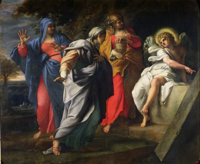 Les Saintes Femmes au tombeau du Christ, vers 1597-8 - Annibale Carracci