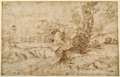 Le Retour de la Fuite - Annibale Carracci