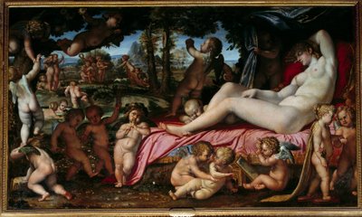 Le Sommeil de Vénus - Annibale Carracci