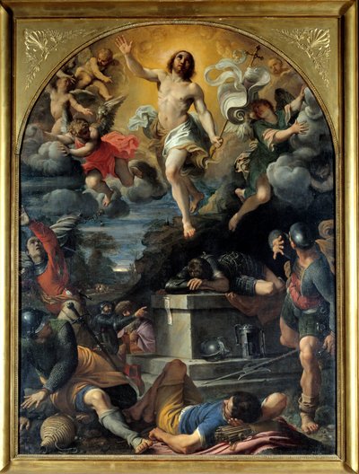 La résurrection du Christ - Annibale Carracci