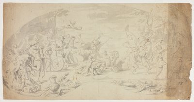 Triomphe de Bacchus et Ariane - Annibale Carracci
