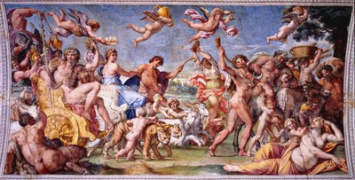 Triomphe de Bacchus et Ariane - Annibale Carracci