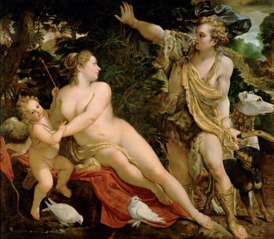 Vénus et Adonis - Annibale Carracci