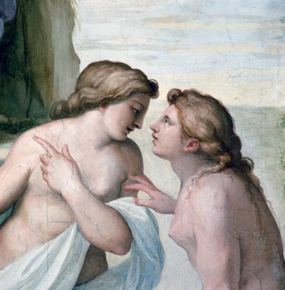 Vénus et Mars (détail) - Annibale Carracci