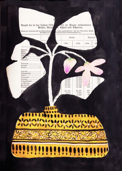 Vase à motifs Bloom - Annick