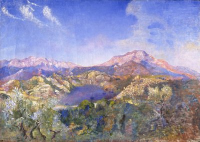 Paysage italien - Annie Louisa Swynnerton