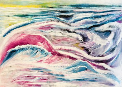 Des vagues océaniques éclatantes - Annika Tiren