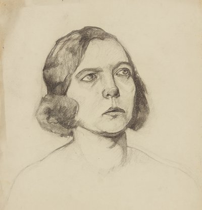 Portrait de dame - recto - Anny Dollschein