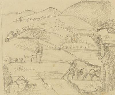 Projet de paysage - Anny Dollschein
