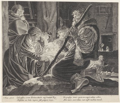 Adoration des bergers - Anonymous