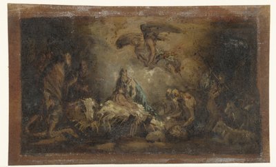 Adoration des bergers - Anonymous
