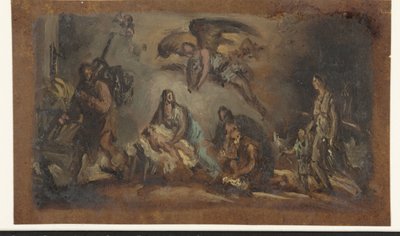 Adoration des bergers - Anonymous