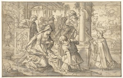 Adoration des bergers - Anonymous